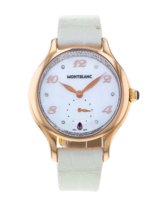 Montblanc Princesse Grace de Monaco Mother of Pearl White